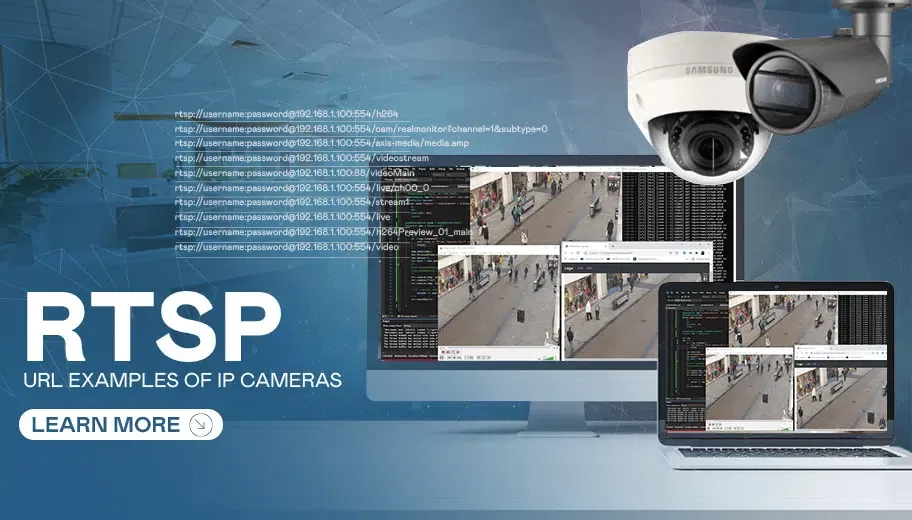 RTSP Url examples of ip cameras | Camlocus