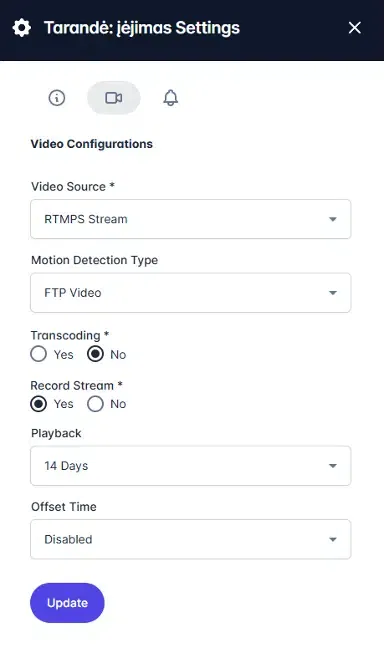 video-configurations