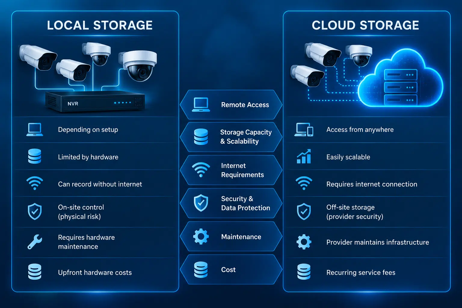 Cloud vs Local Storage: Key Differences